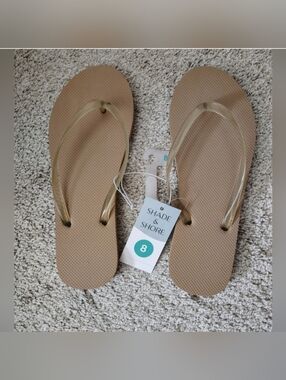 Shade & Shore Tan Flip-Flops